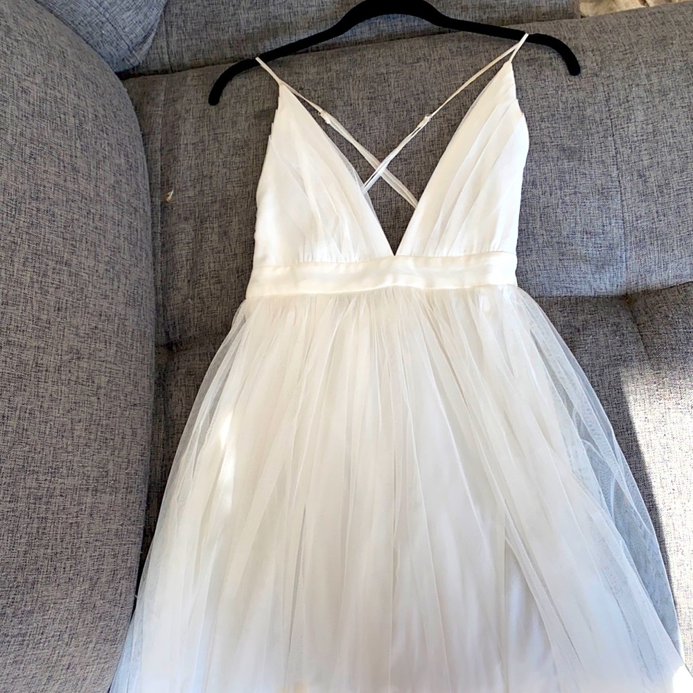 Super sexy gorgeous white dress